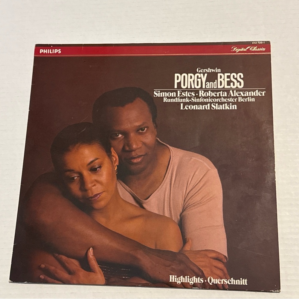Philips Porgy and Bess Album Cover